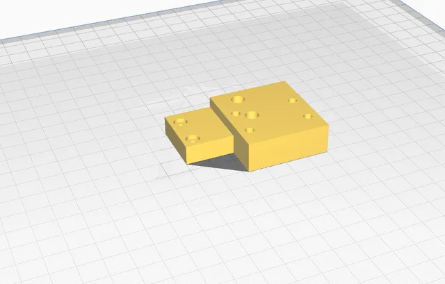 Ender 3 Max spacer for Runout Sensor with BMG type Extruder