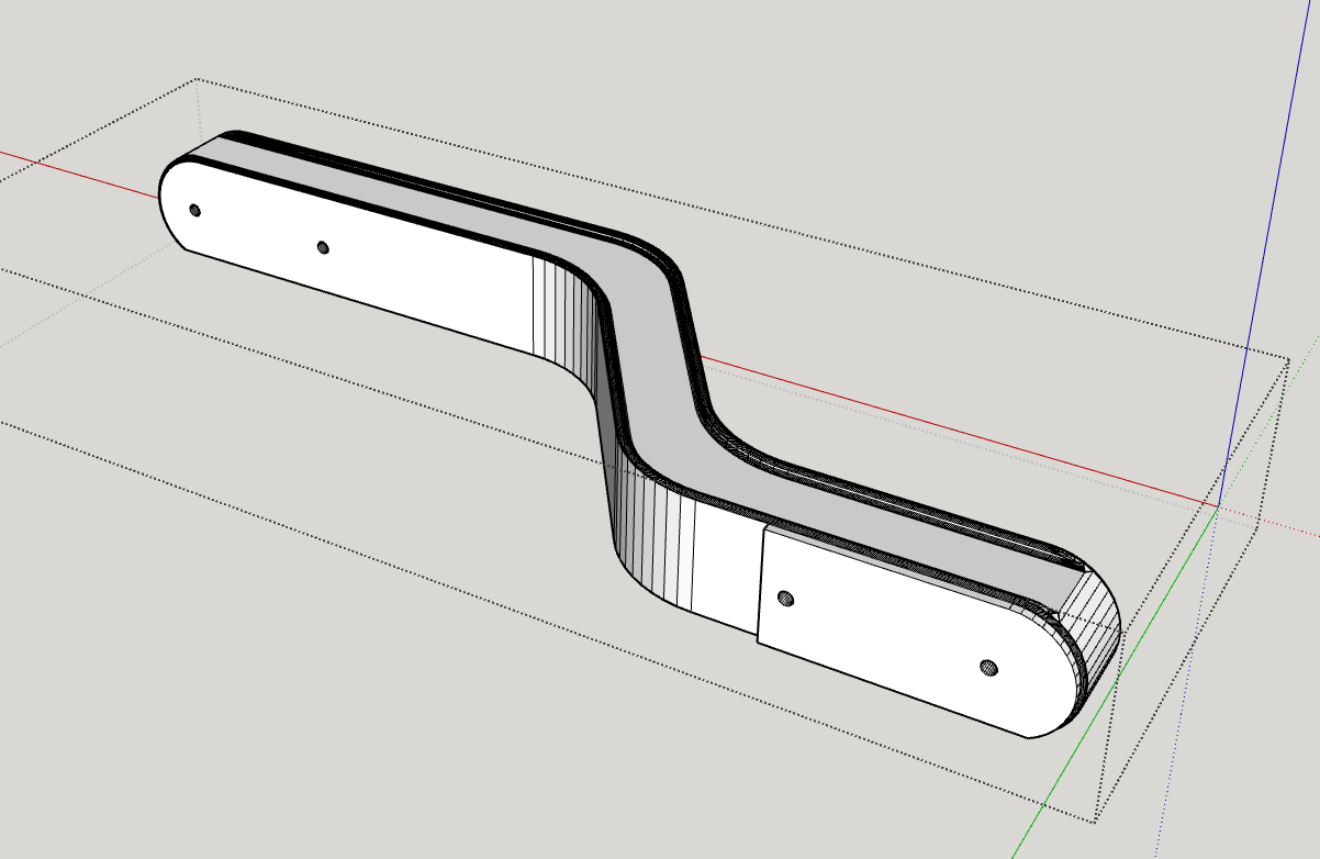 An even simpler simple spool holder - for the P1P with ARC enclosure