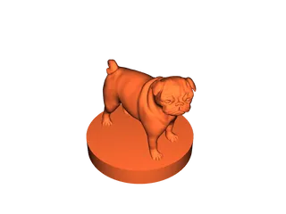 Pug in Armor by MZ4250 | Download free STL model | Printables.com
