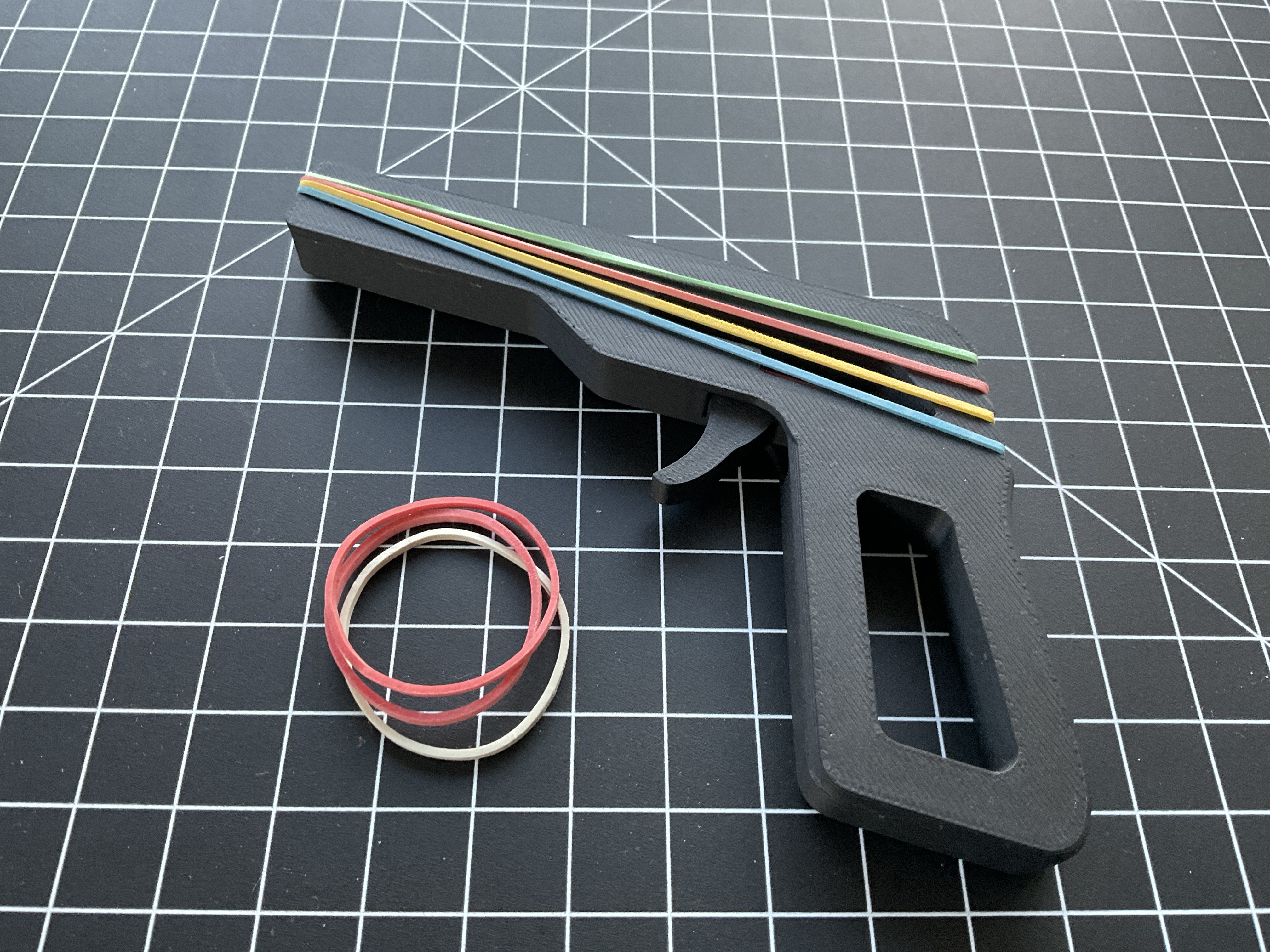 Quick Rubber Band Gun