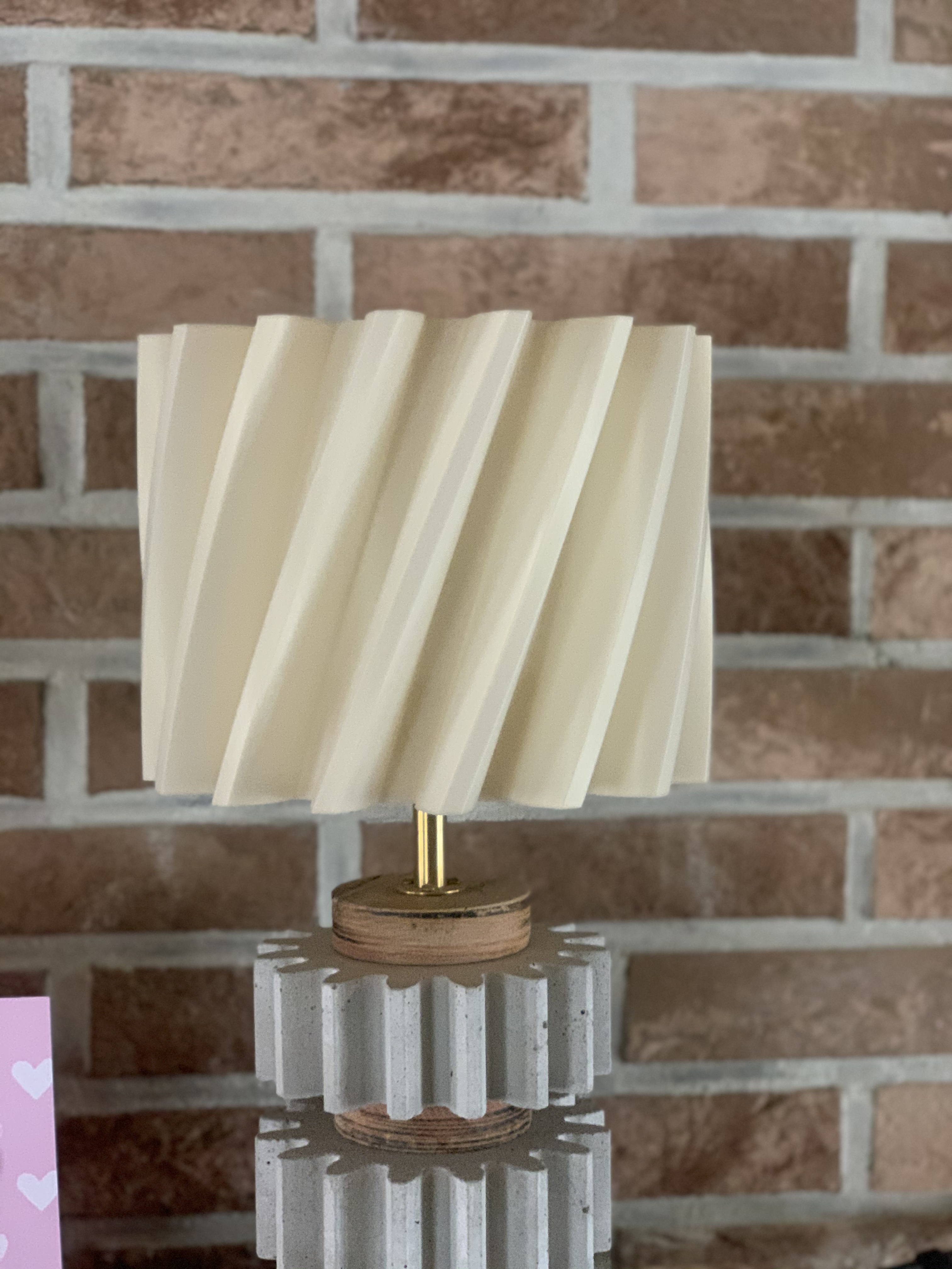 Miniatura 3 do modelo 3D Lamp shade gear