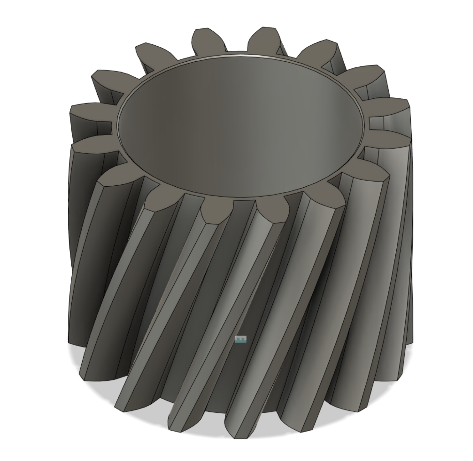 Miniatura 2 do modelo 3D Lamp shade gear