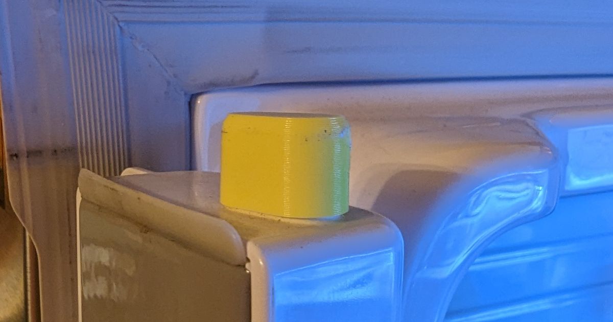 Samsung Fridge French Doors Fix by VagrantMugen Download free STL