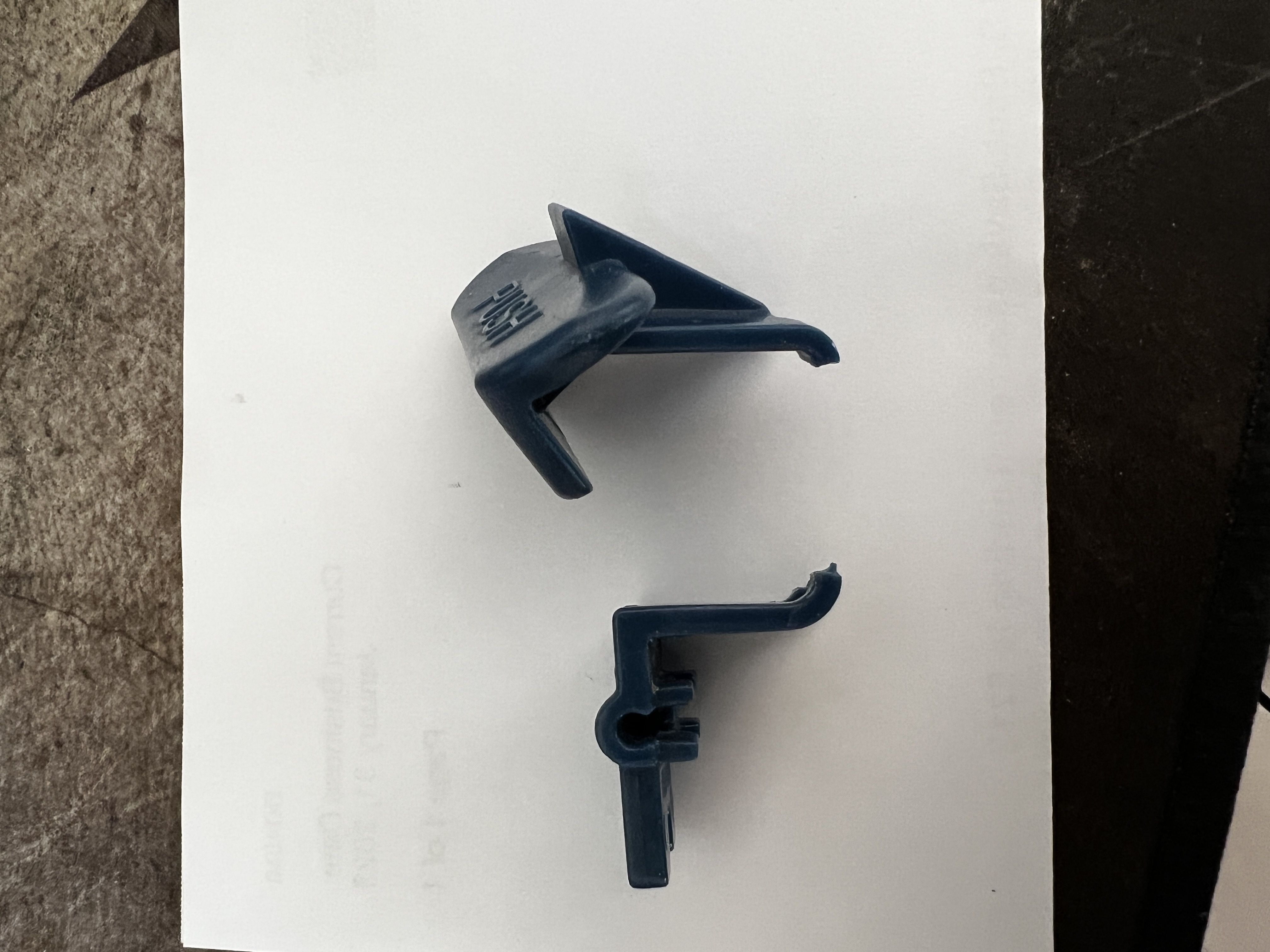 Dishwasher Silverware Basket Latch by YipShip Download free STL model