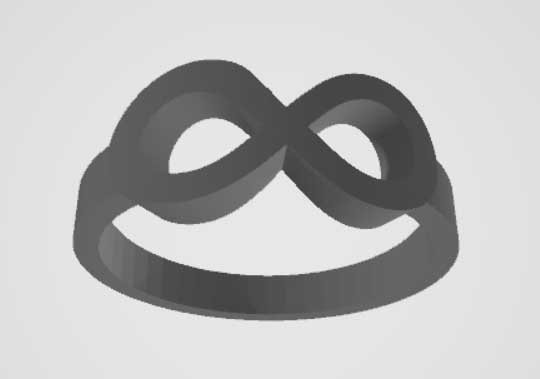 Simple Infinity Ring