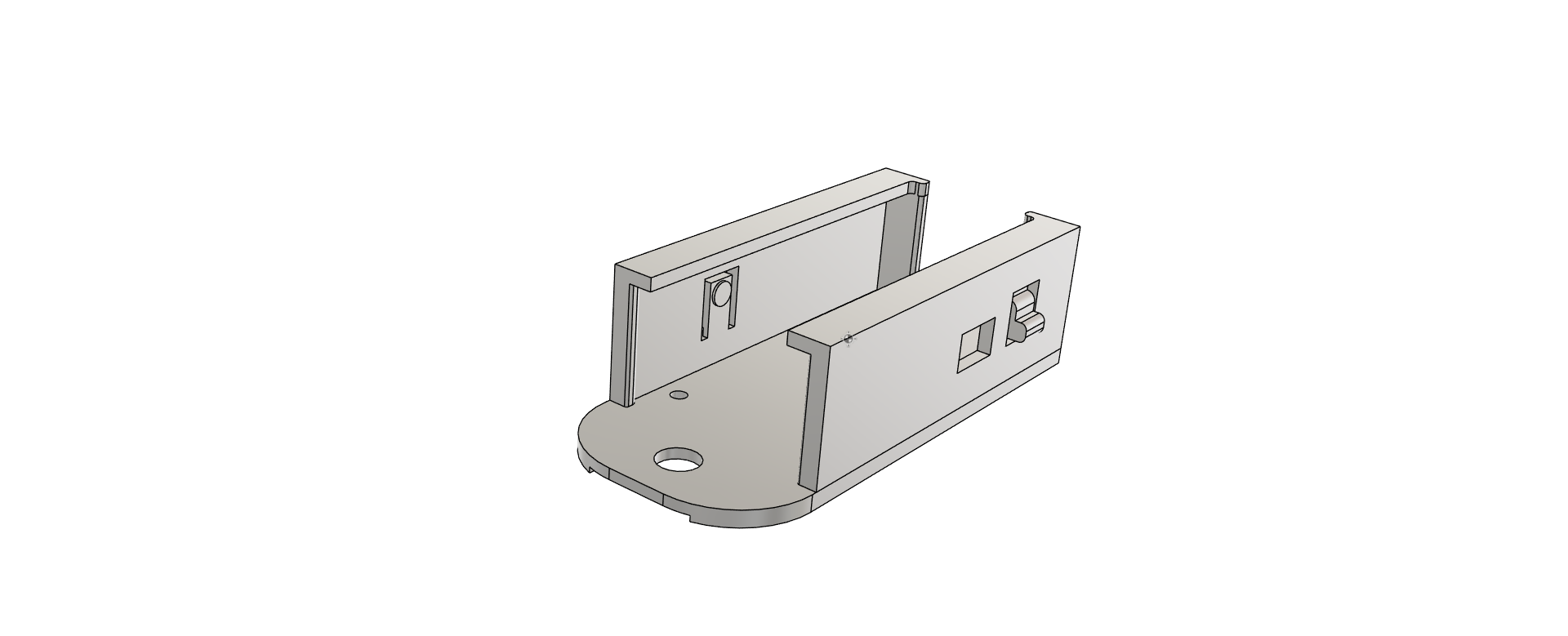Miniatura 3 do modelo 3D m5stickC Case chaveiro