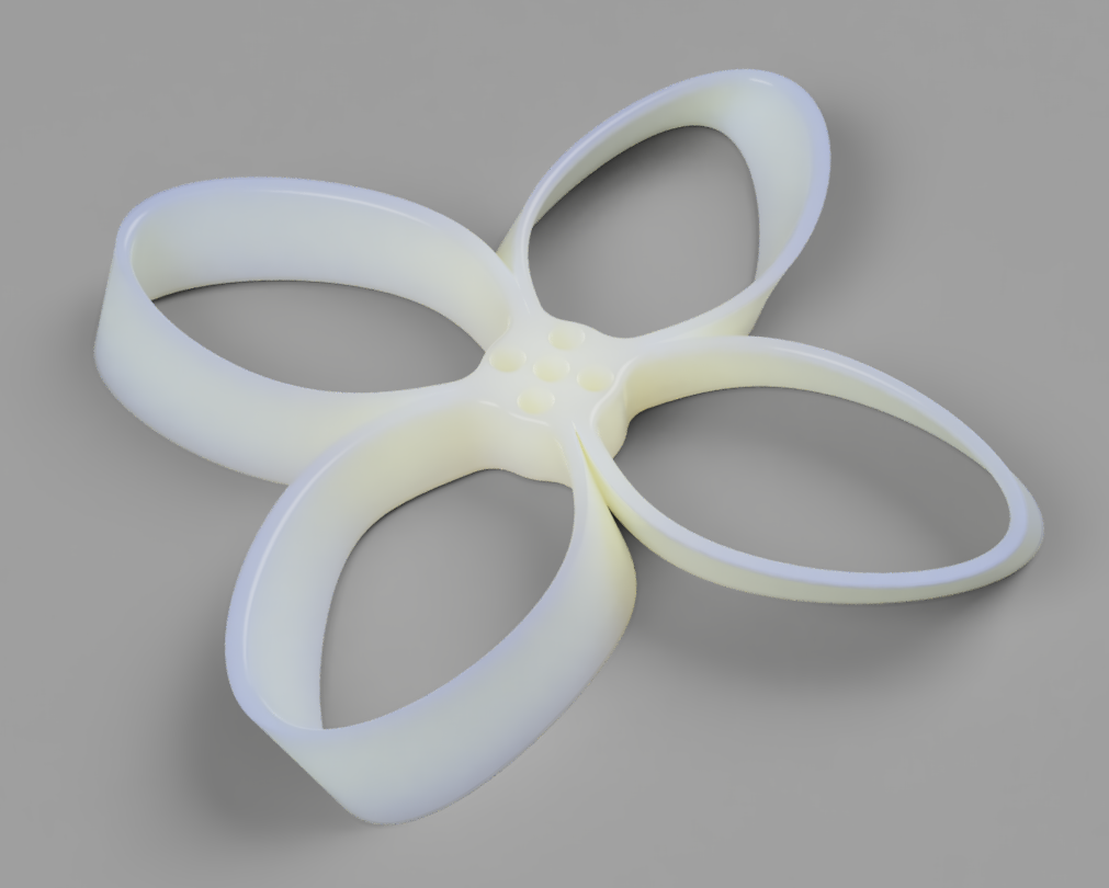 Toroidal props 27.5 mm radius for 2mm shaft