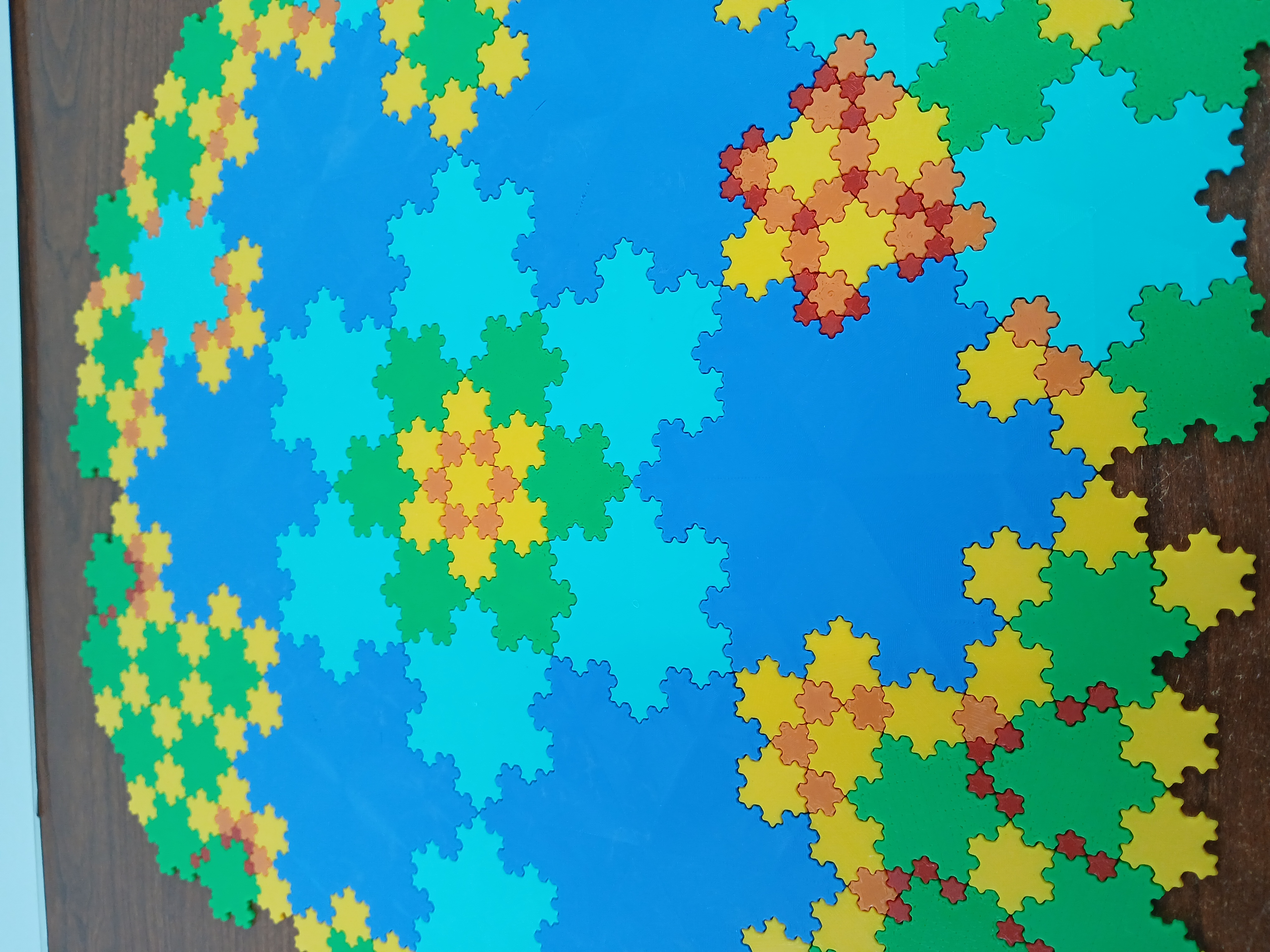 Recursive Fractal Tiles