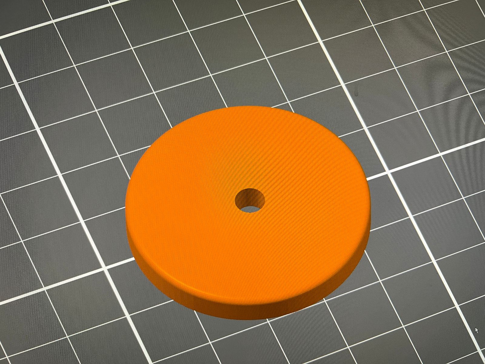 Simple Carrom Disc