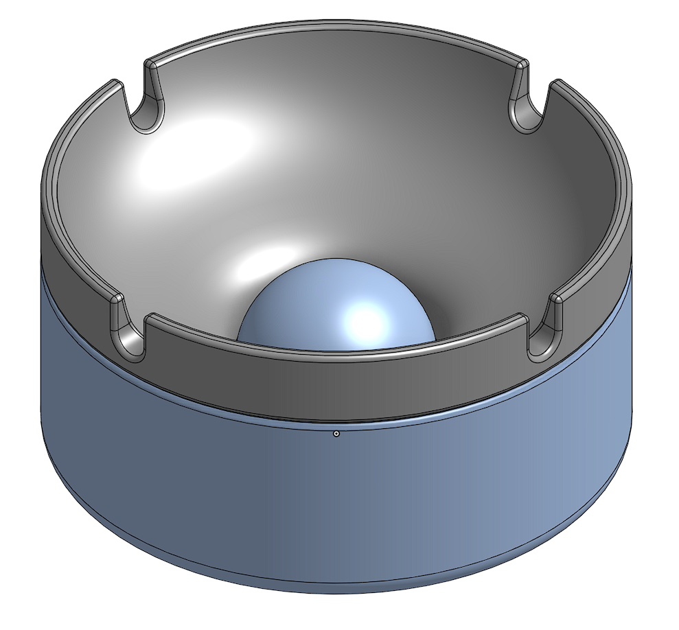 Smokeless ashtray