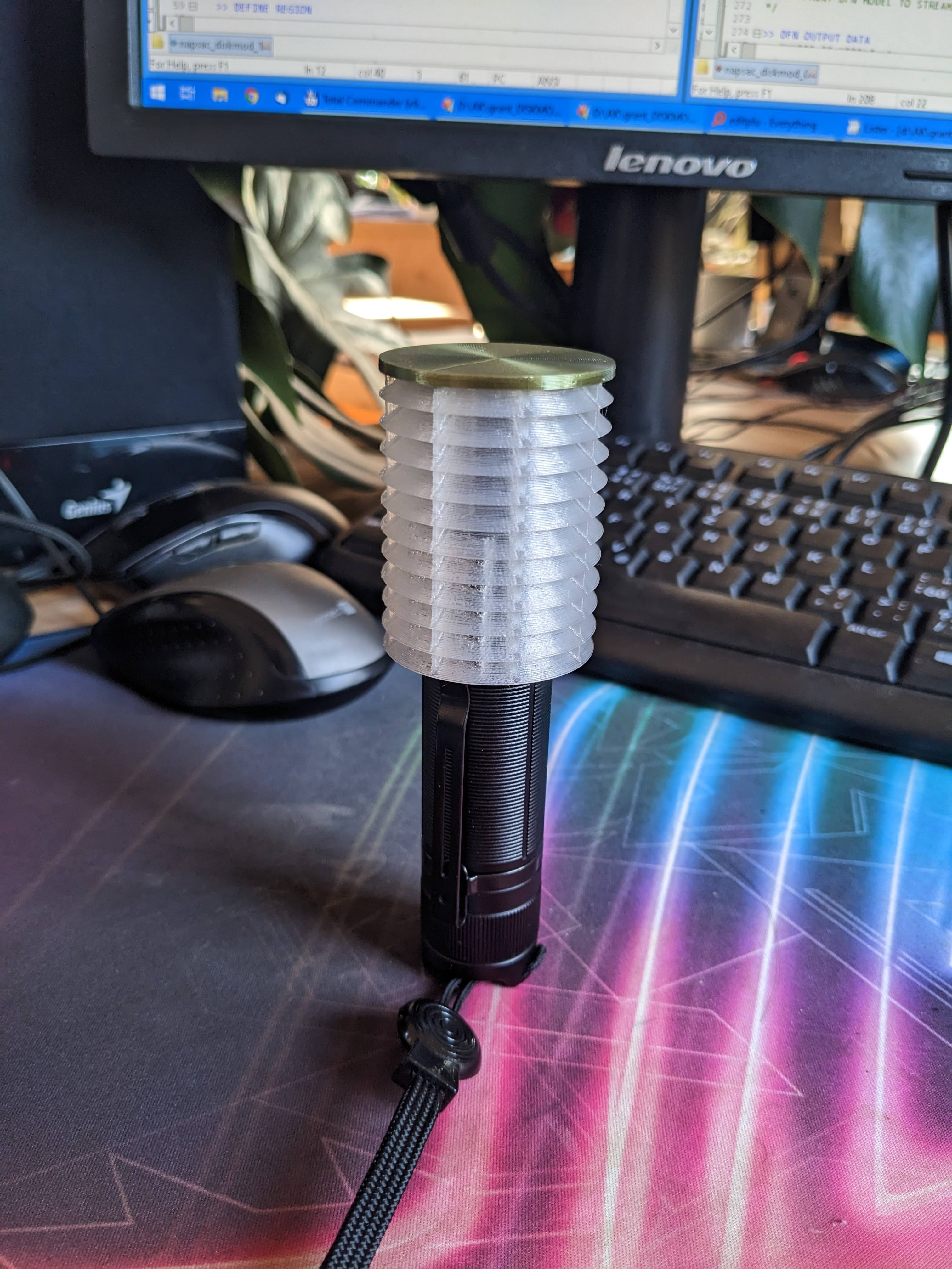 Miniatura 3 do modelo 3D Fenix E35 3.0 light diffuser