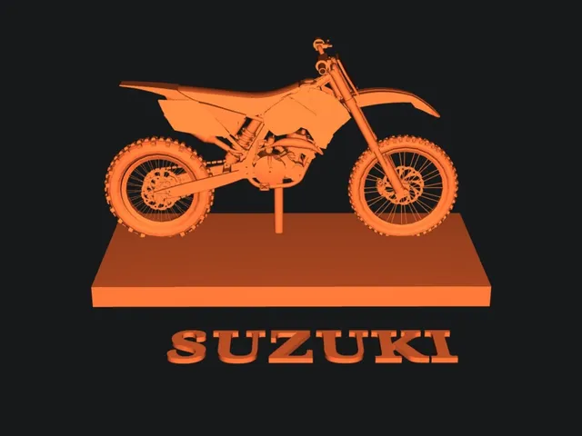 suzuki motorbike figure