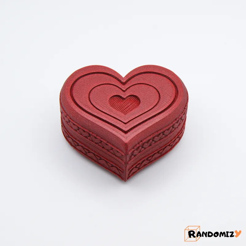 Heart Shaped Box by medyk3D, Download free STL model