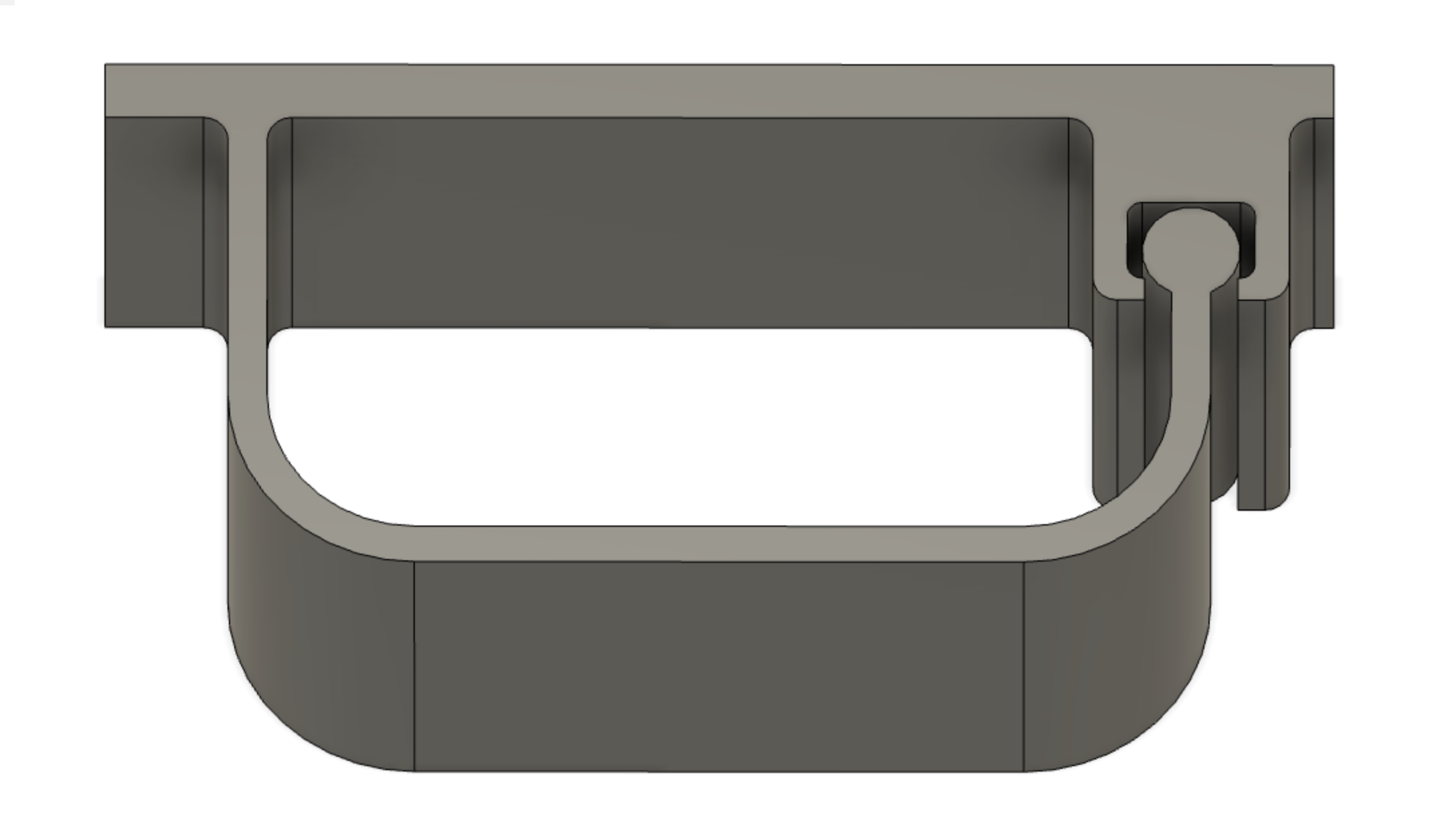 Miniatura 2 do modelo 3D Cable Clip Organizer