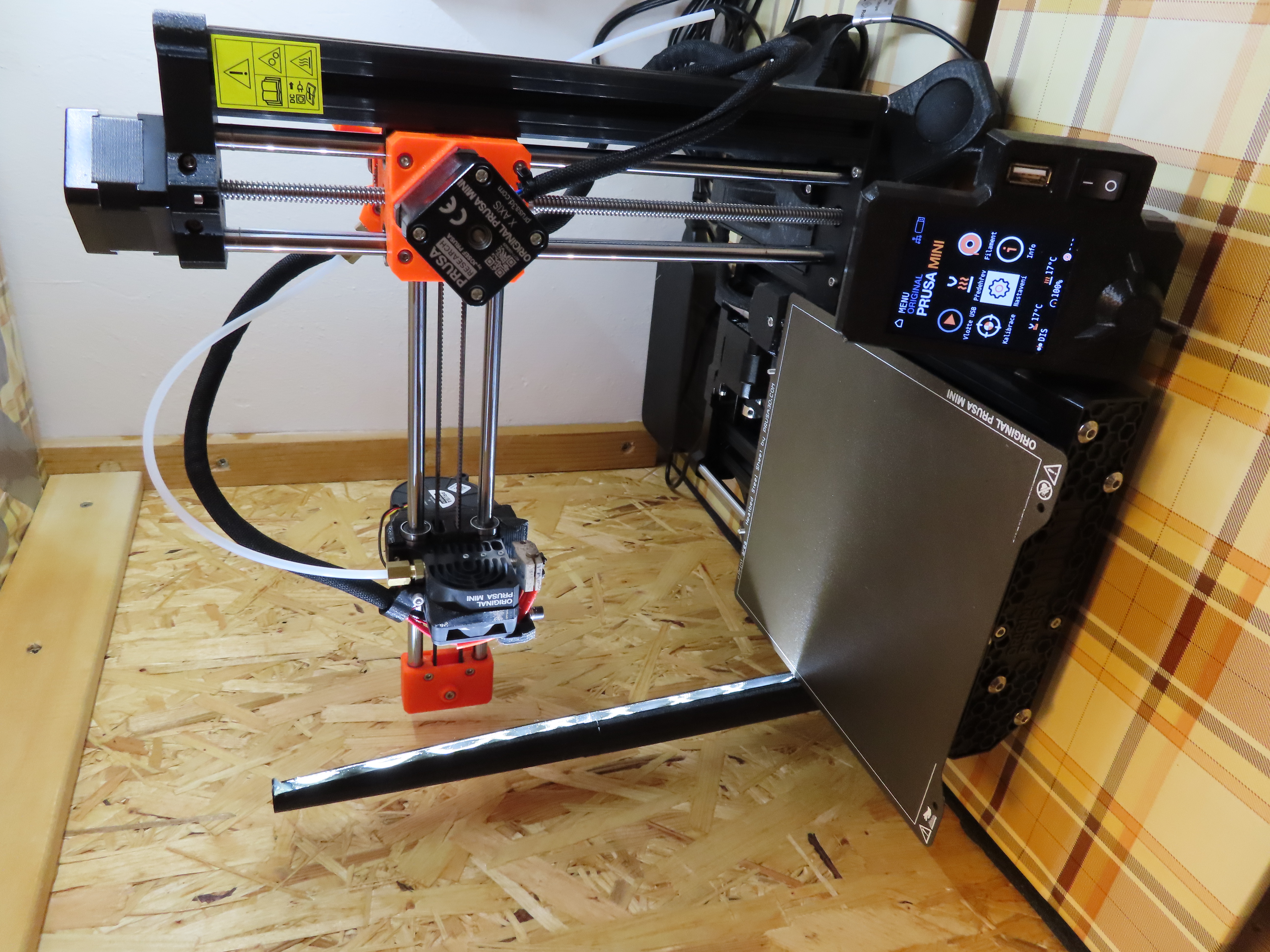 MINI/+ hotend lightbar - universal holder / světlo hotendu MINI/+ - univerzální držák