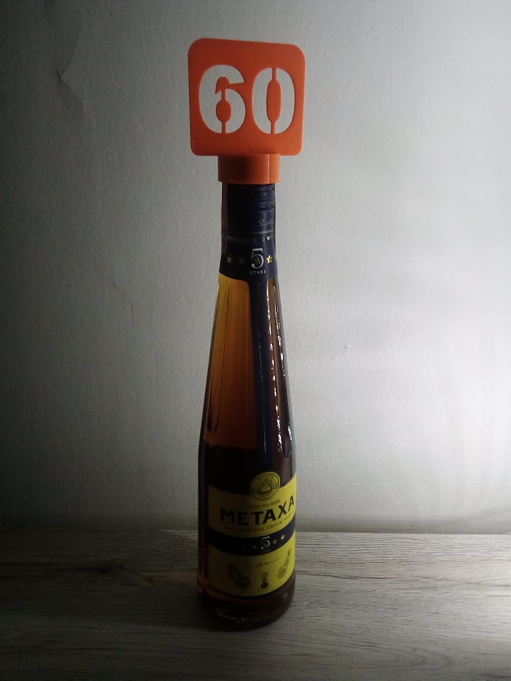 Bottle birthday sign