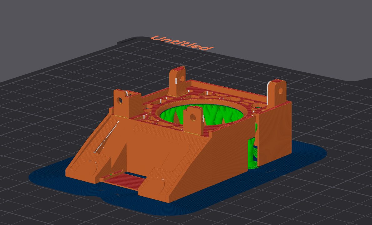 QIDI Q2 Reinforced Lightweight Cooling Duct 3D model