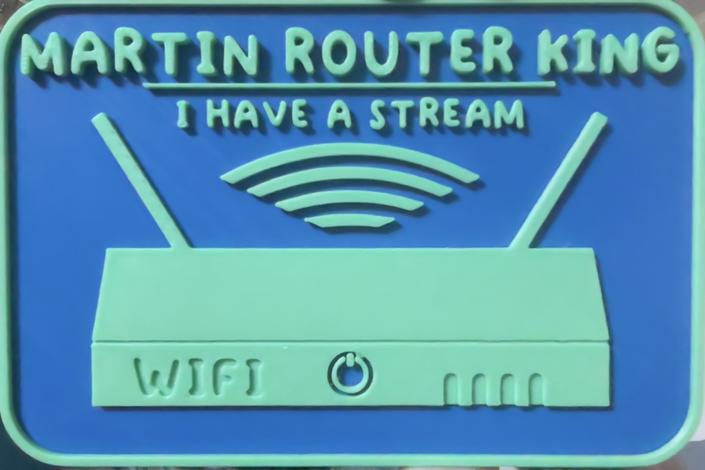 Martin Router King WIFI - Plate
