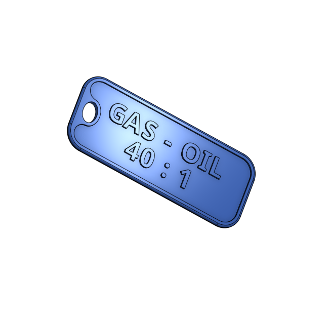 Gas Oil Ratio Tags (various) for Fuel Containers by kaje Download