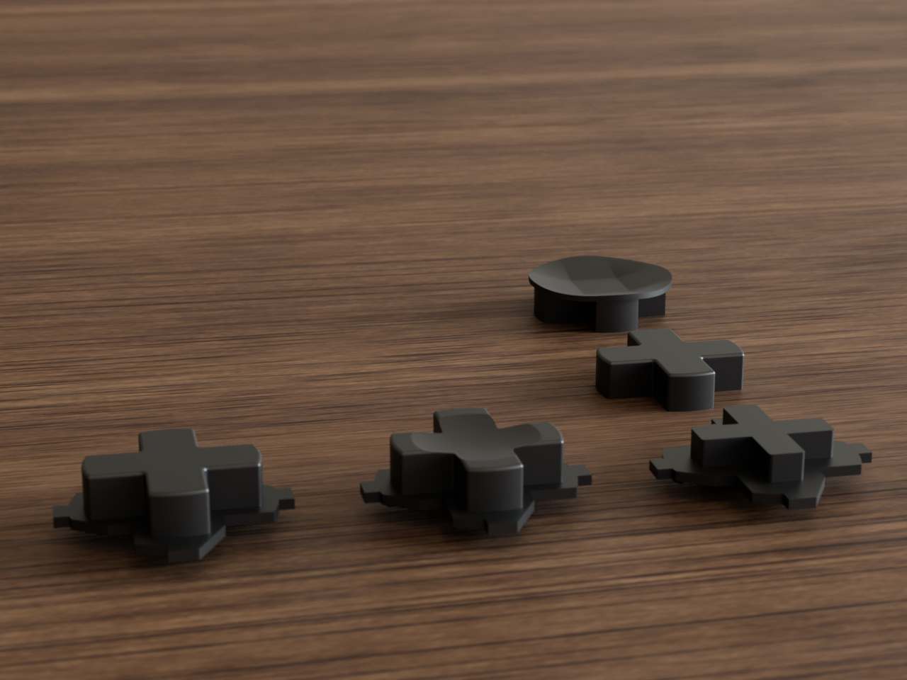 Xbox one controller Dpad and Analog stick by Pipboy57 Download free STL model