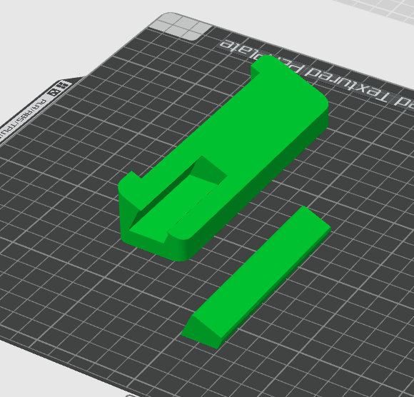back bone and new inset shelf panel 3D model thumbnail