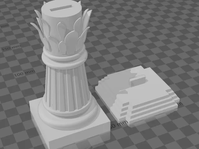 Corinthian Bust Stand
