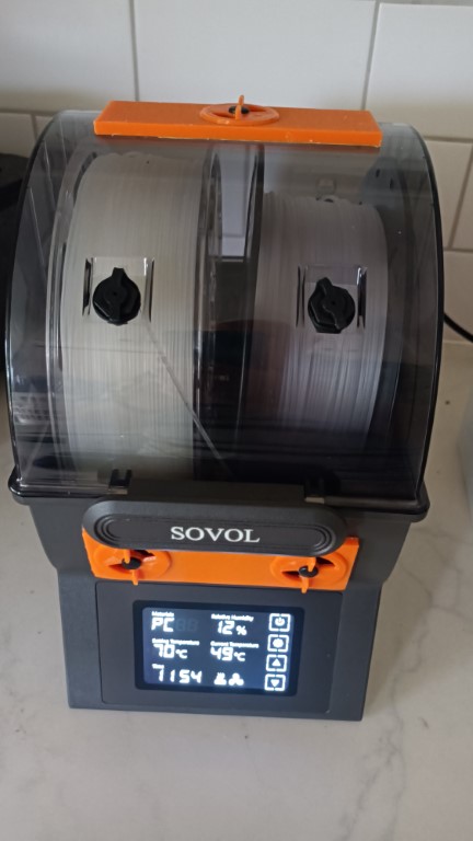 Sovol/Comgrow SH02 Filament Dryer Enhancement Suite