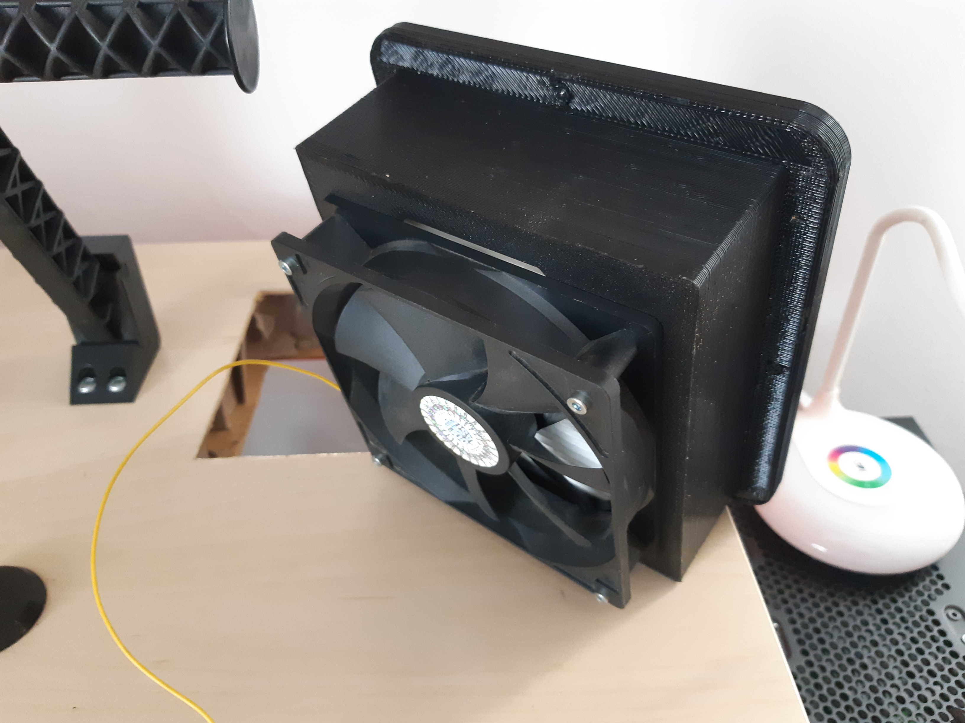 ENCLOSURE (IKEA) HEPA + CARBON FILTER by Smart or Hard Maker Download