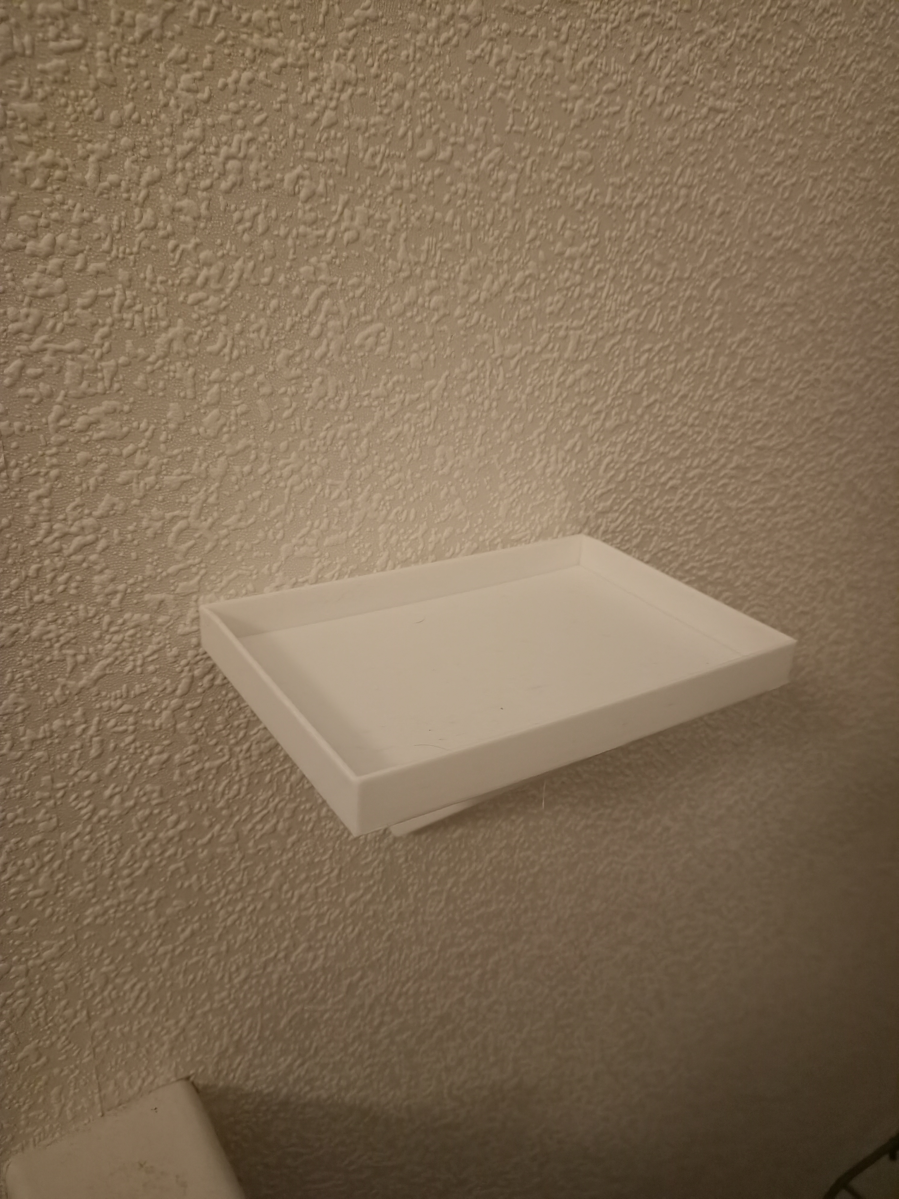 Miniatura 2 do modelo 3D Small shelf with edge