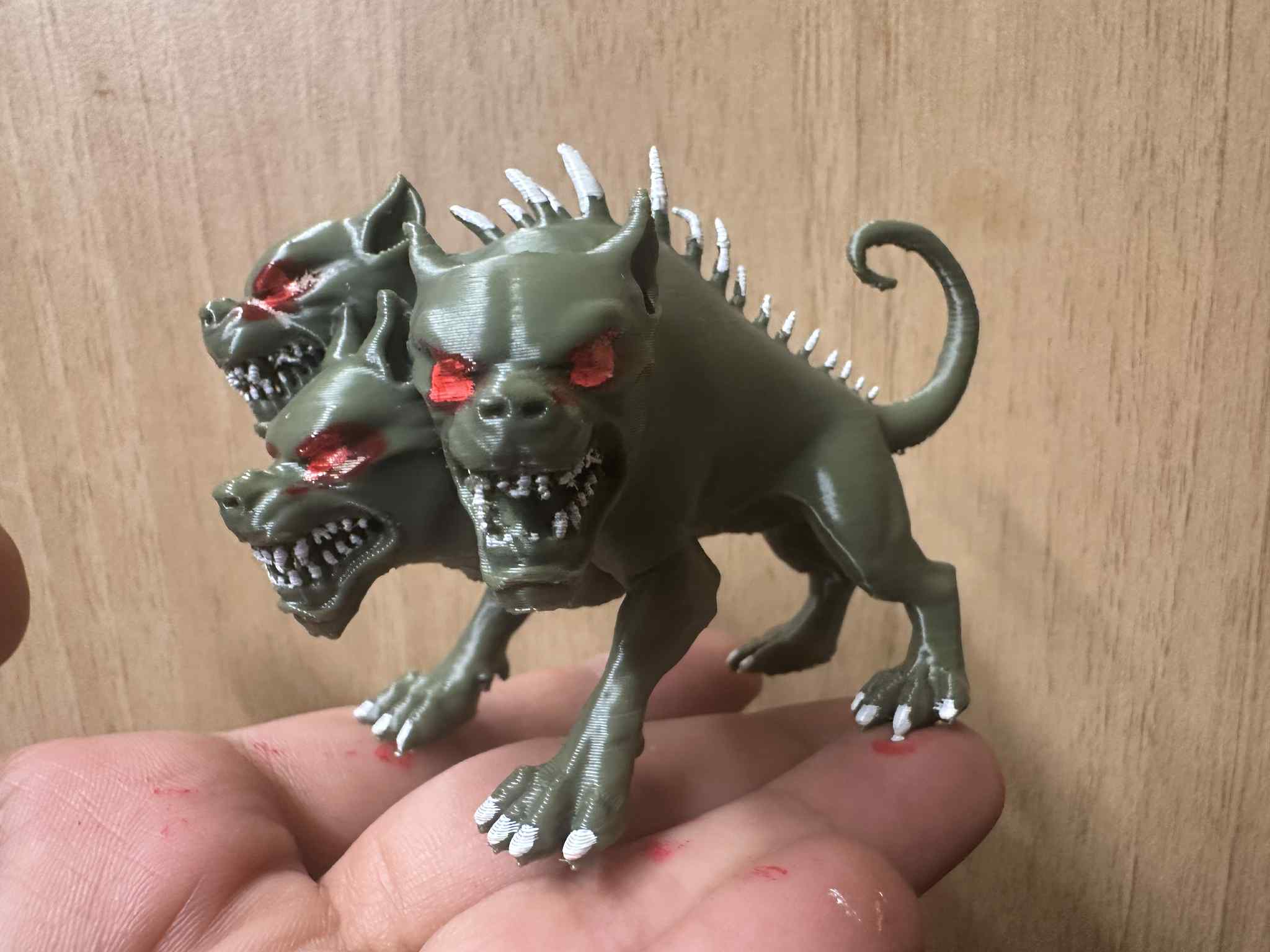 Cerberus Three-Headed Underworld Guardian Hound - Fluffy