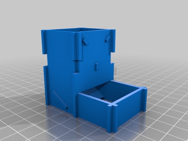 Miniatura 2 do modelo 3D Mini Dice Tower