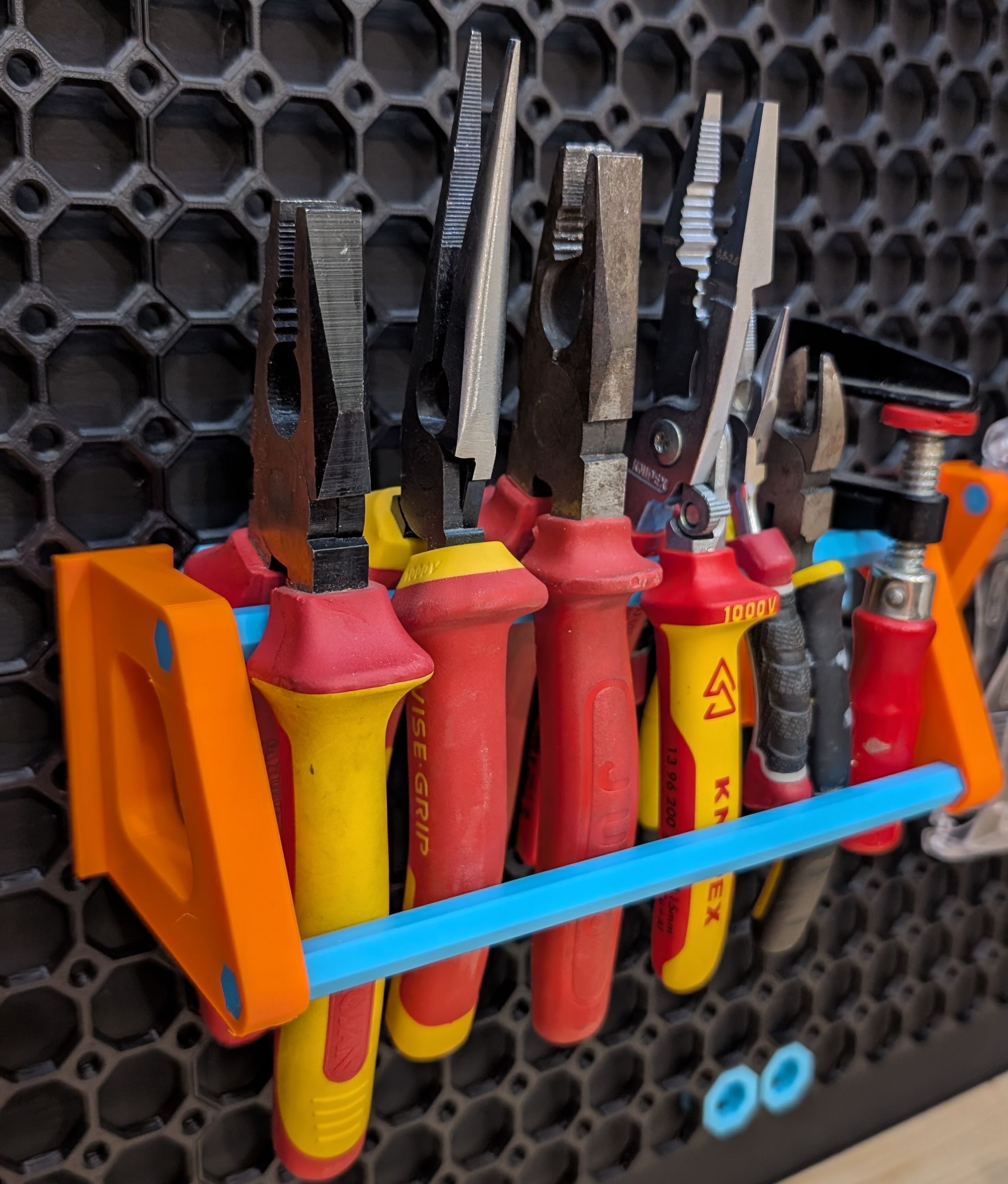 Pliers Rack/Rail for Multiboard