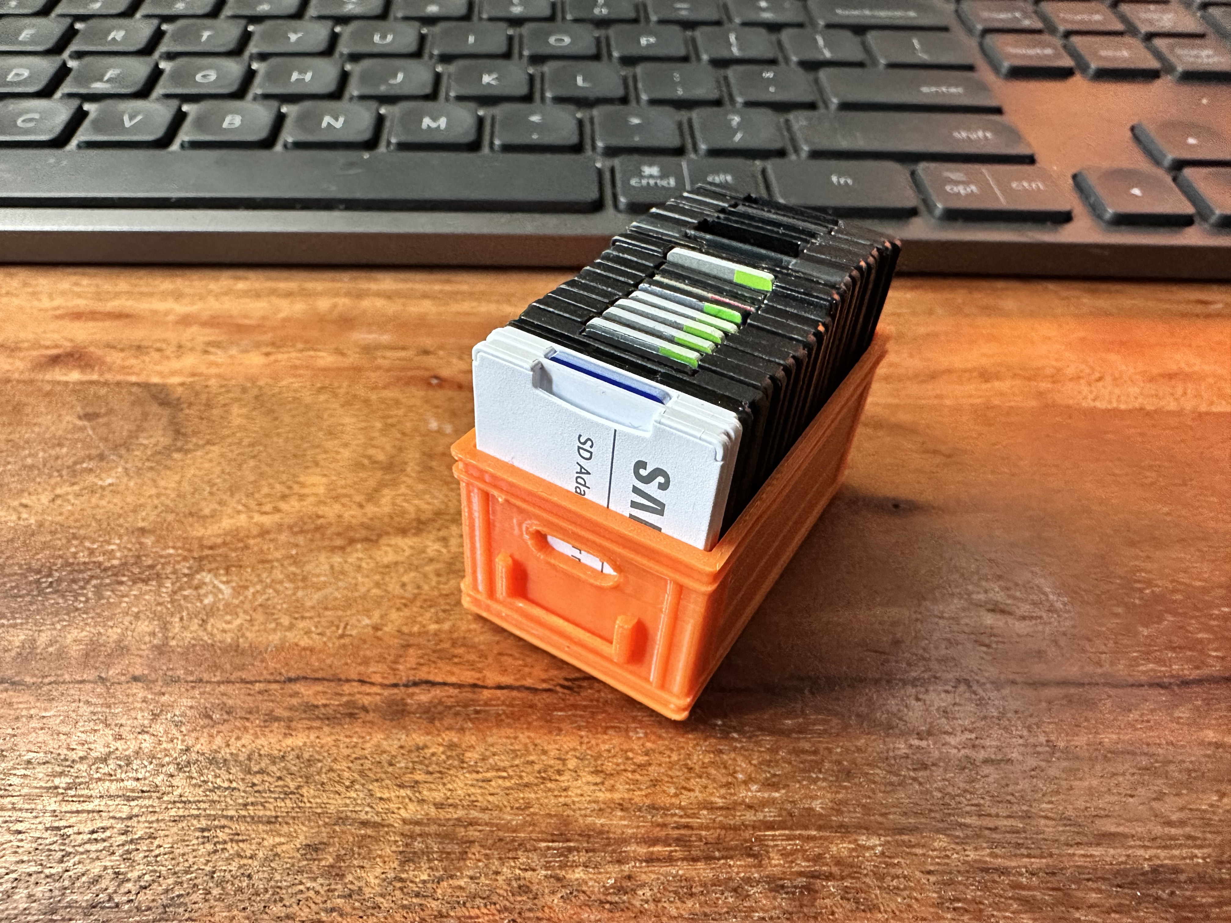 SD Card Vertical Storage