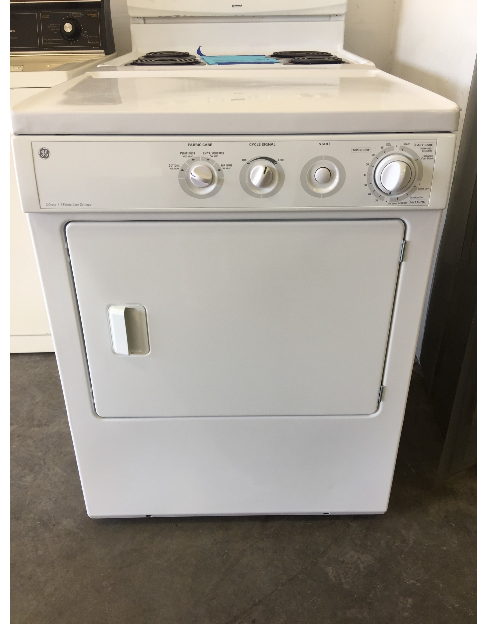 Yet another Dryer Knob - OLD GE 3 cycle 4 fabric care setting front load