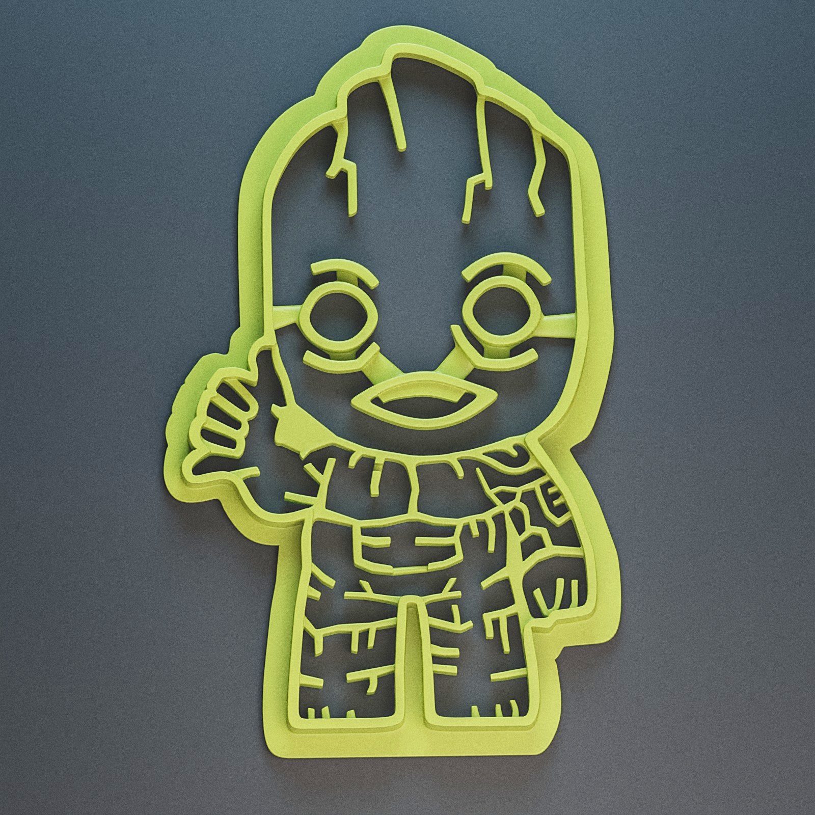 Groot Cookie Cutter