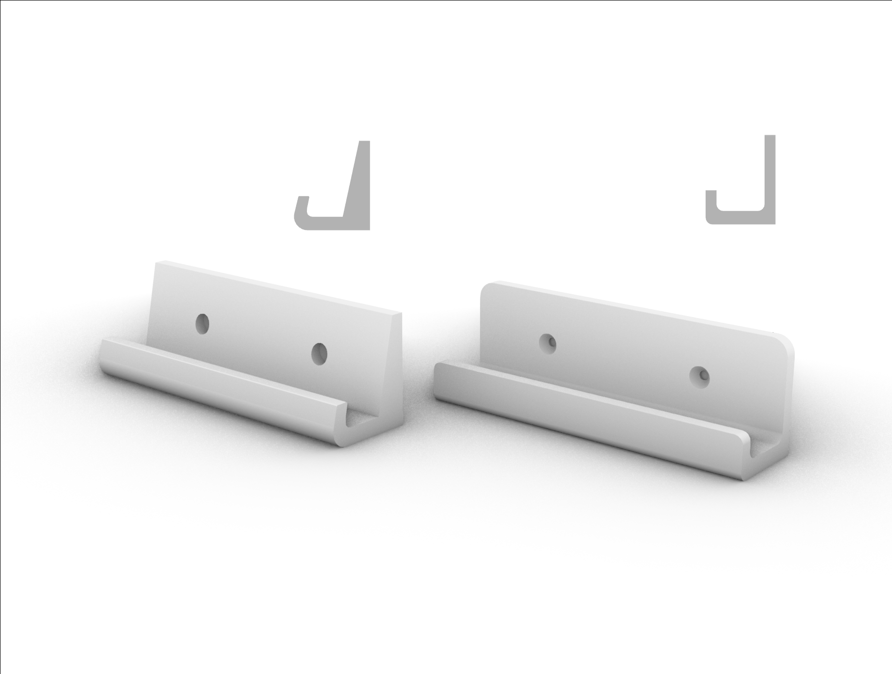 Wall Mount tablet & phone 3D model