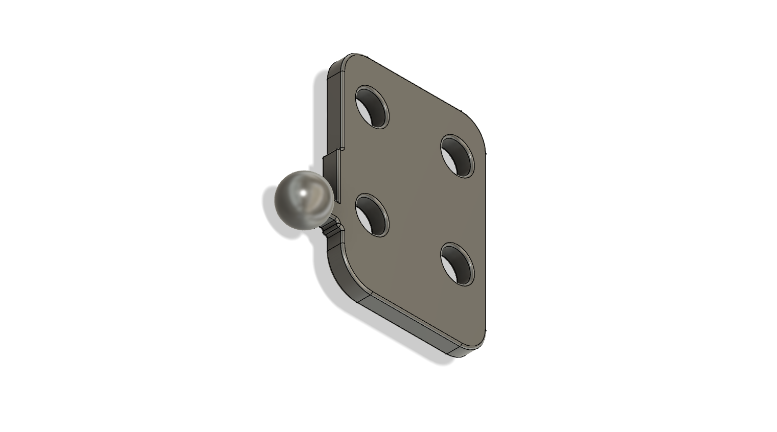 Miniatura 4 do modelo 3D Cable holder/hanger (Flying Bear Ghost 6)