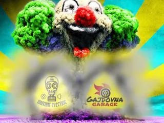 clown atomic bomb wallpaper