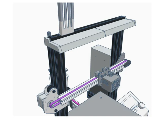 3d led holder (ender 3)