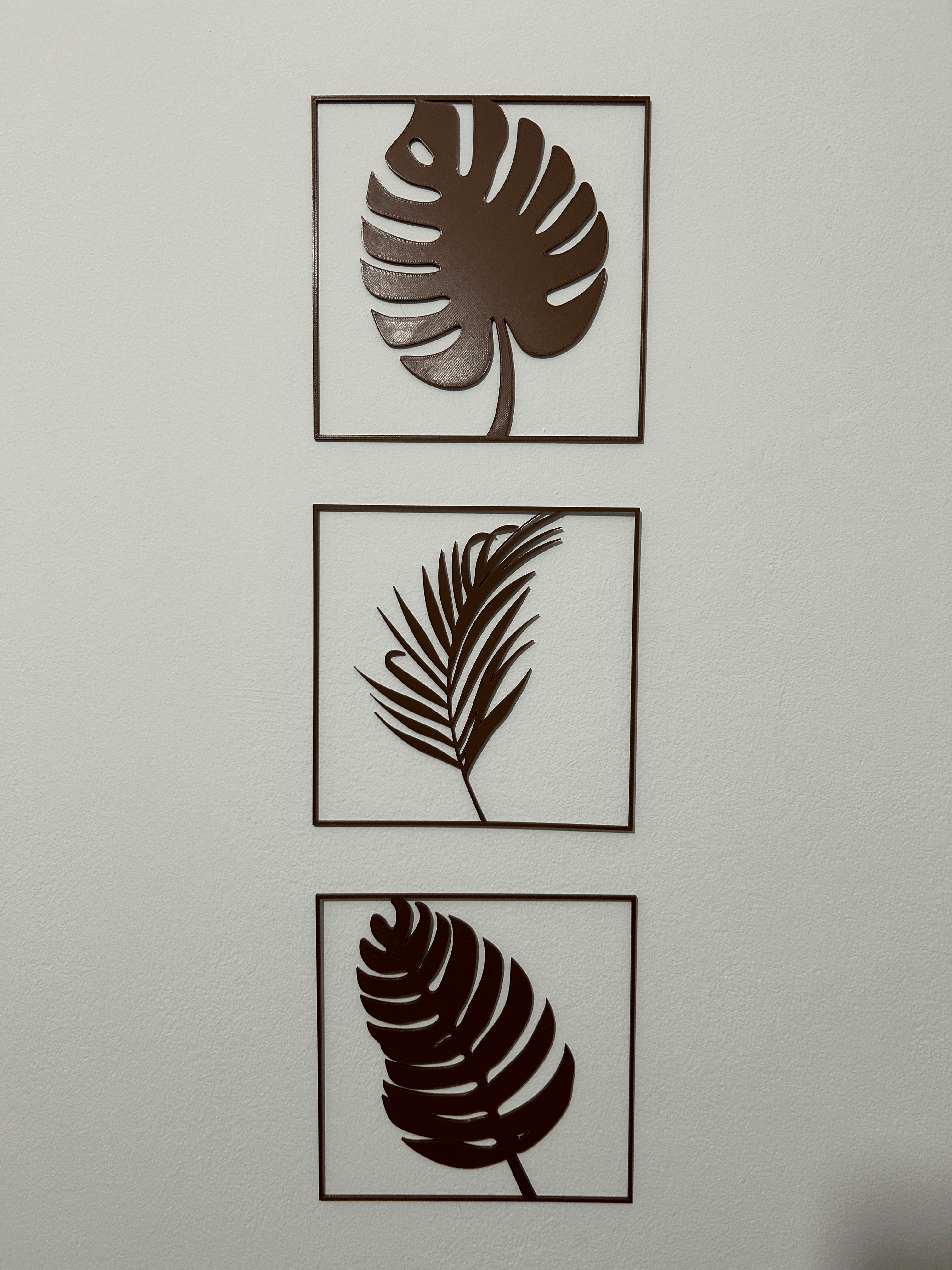 Miniatura 2 do modelo 3D Leaves wall decor