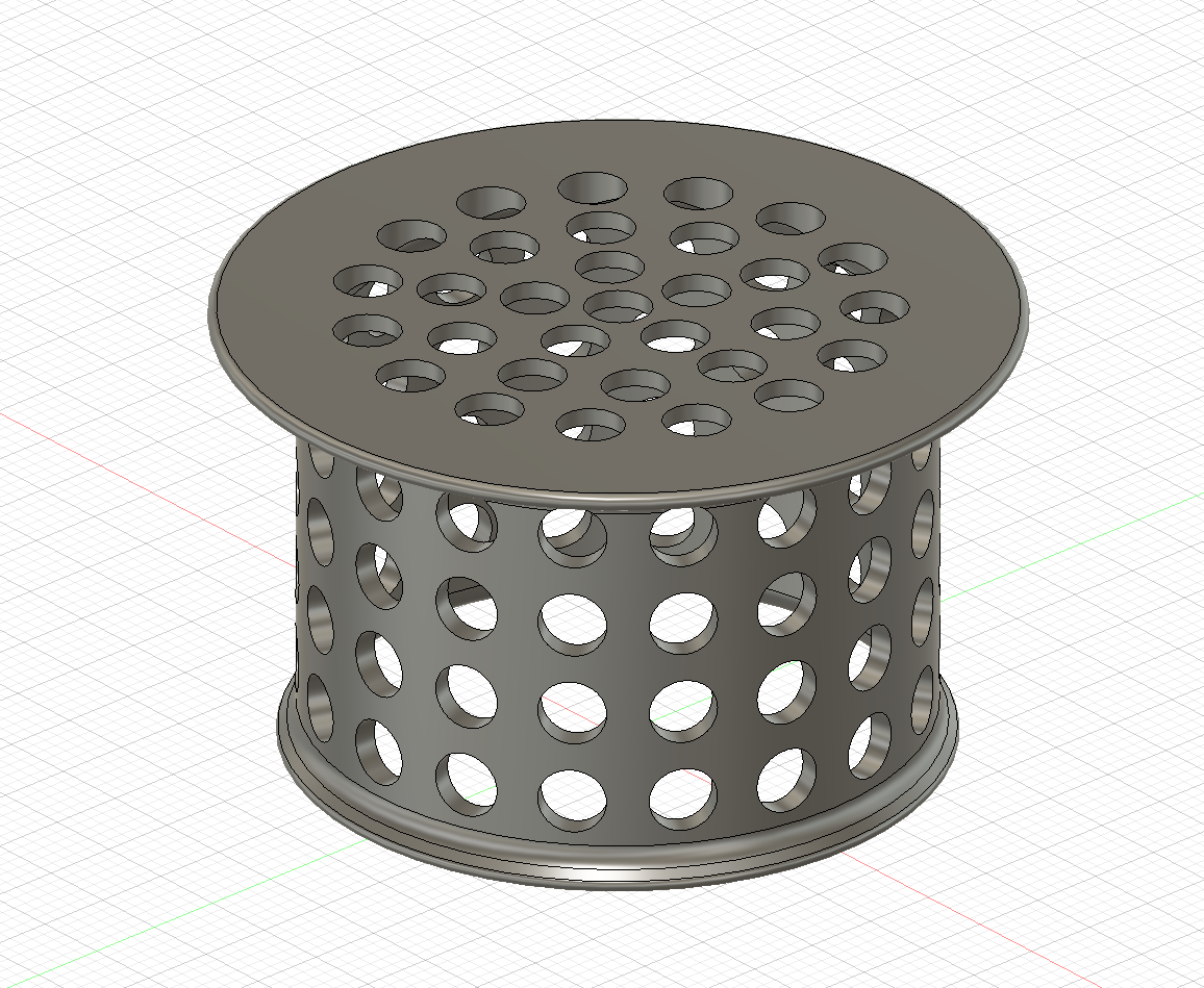 Shower & Tub Drain Hair Catcher Trap 42mm