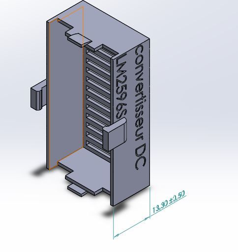 Support Convertisseur Dc Lm S By Ed Ed Download Free Stl Model