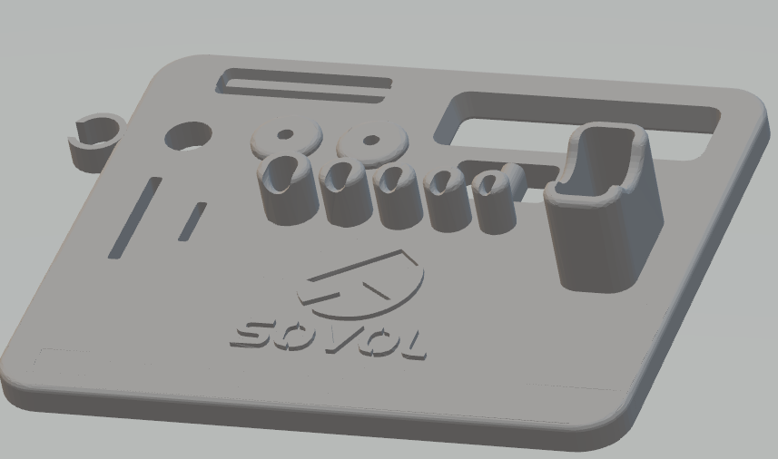 Miniatura 2 do modelo 3D Sovol sv06 toolholder