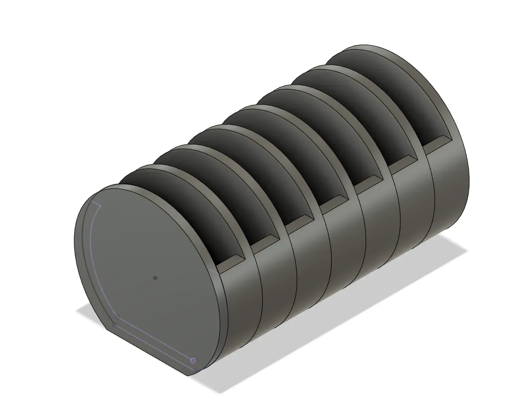 Pill Container Organizer - 7 Compartments by VagrantMugen | Download ...