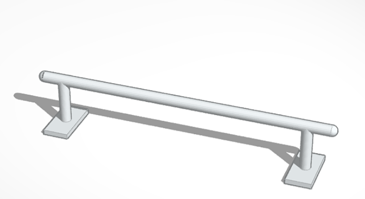 modulo barandilla finger board