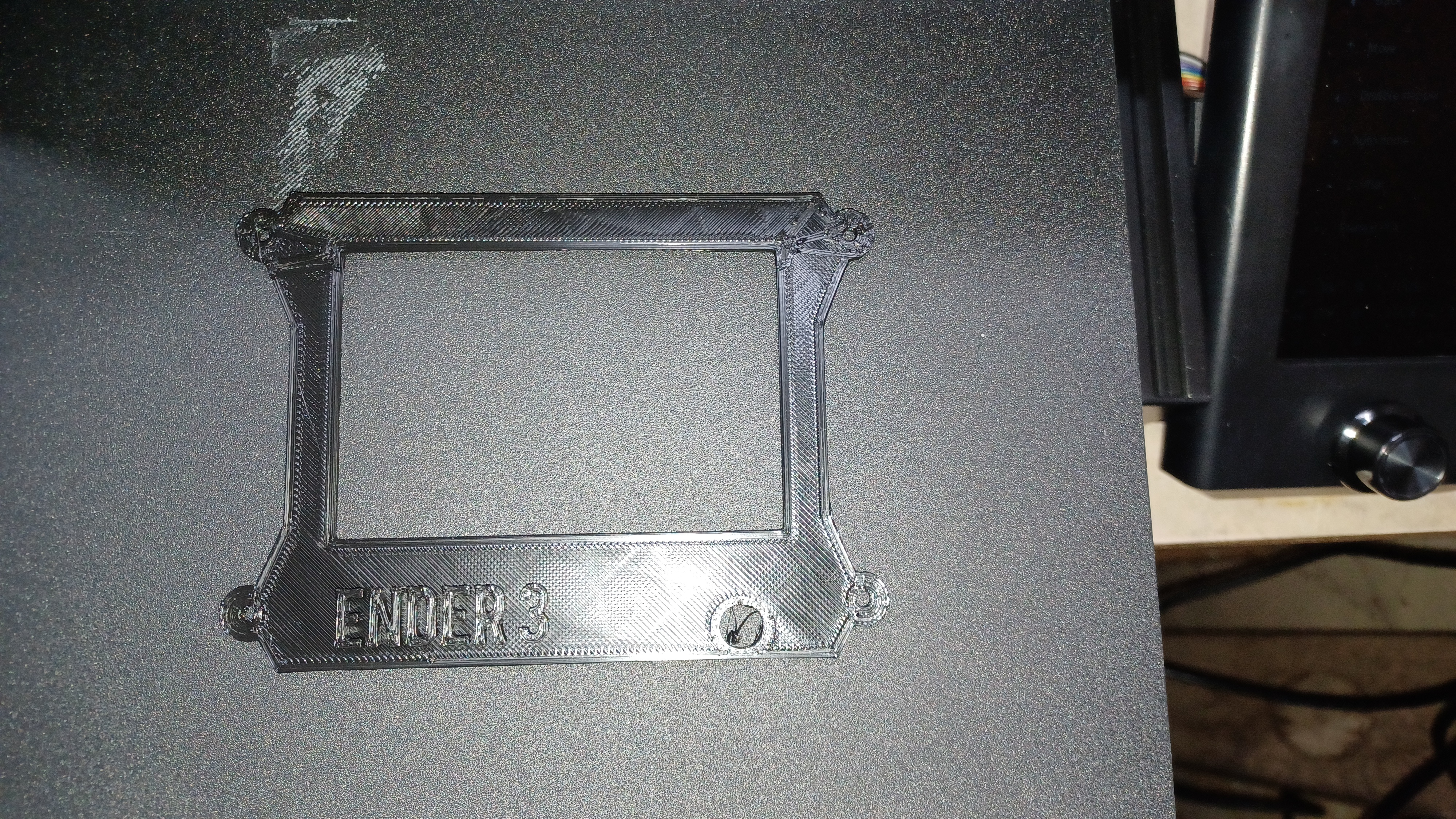 Recretor 3d mk5kit Ender 3 faceplate remix 3D model thumbnail
