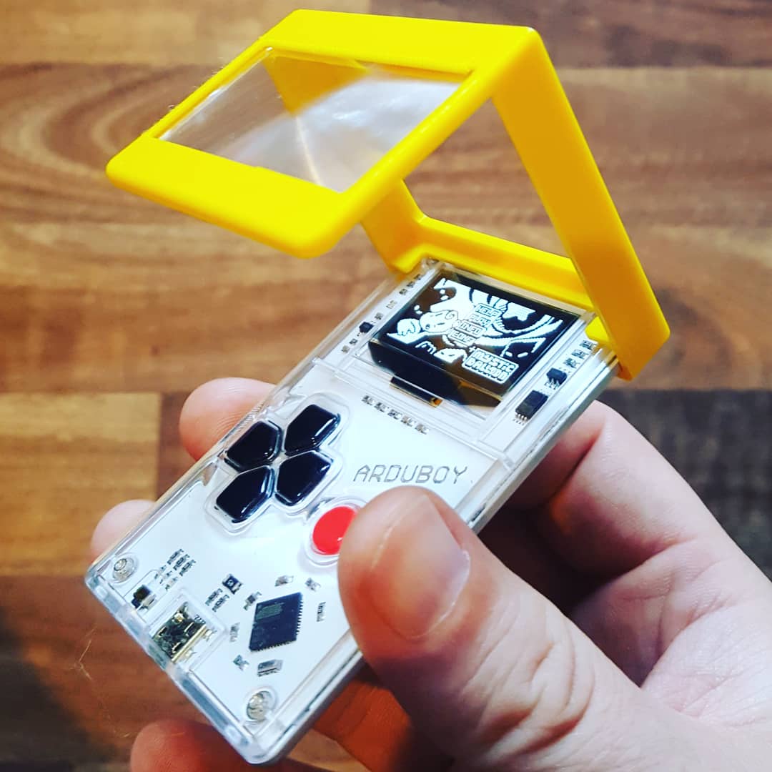 Arduboy lens mount