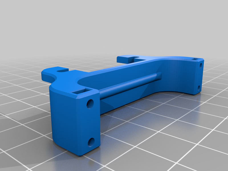 MN90/99 Above Axle Servo Mount by SilverBullet126 Download free STL model