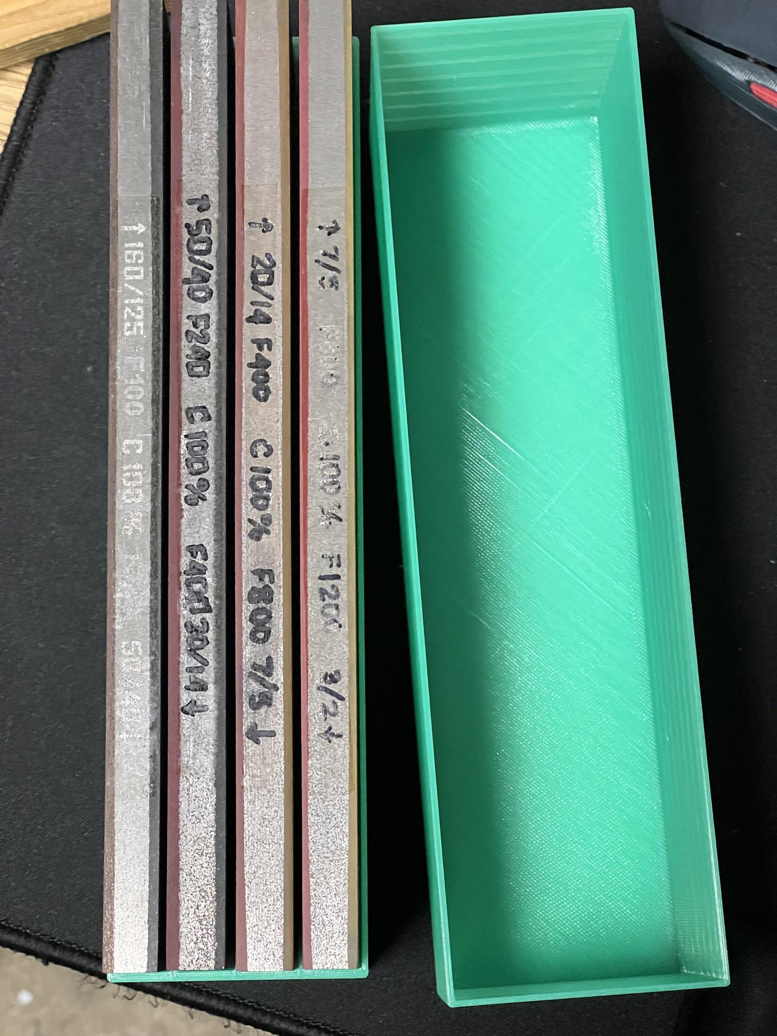 Venev 8x3" Sharpening stone storage box by Guts Download free STL