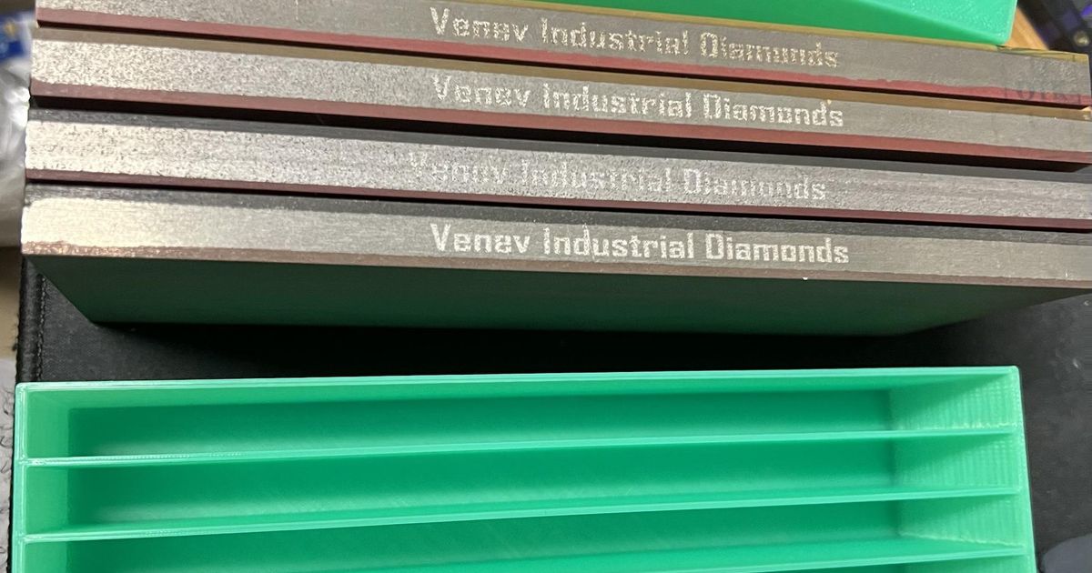 Venev 8x3" Sharpening stone storage box by Guts Download free STL